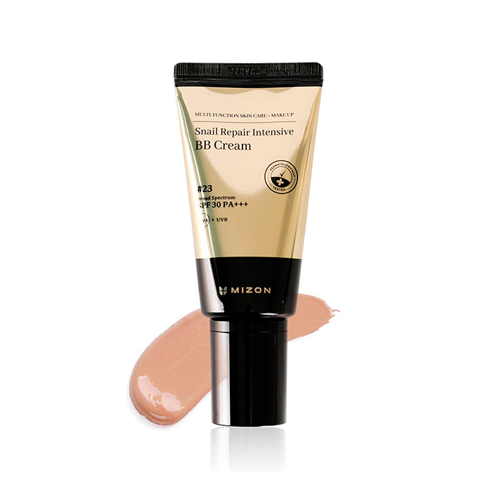 Mizon Snail Repair Intensive BB Cream №23 — BB-крем для обличчя з муцином равлика, 50 г